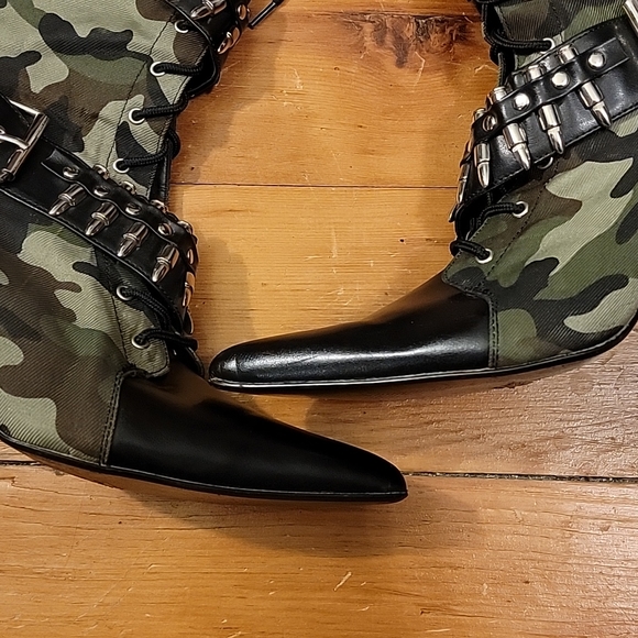 Camo High Heel Shoes - Picture 8 of 15
